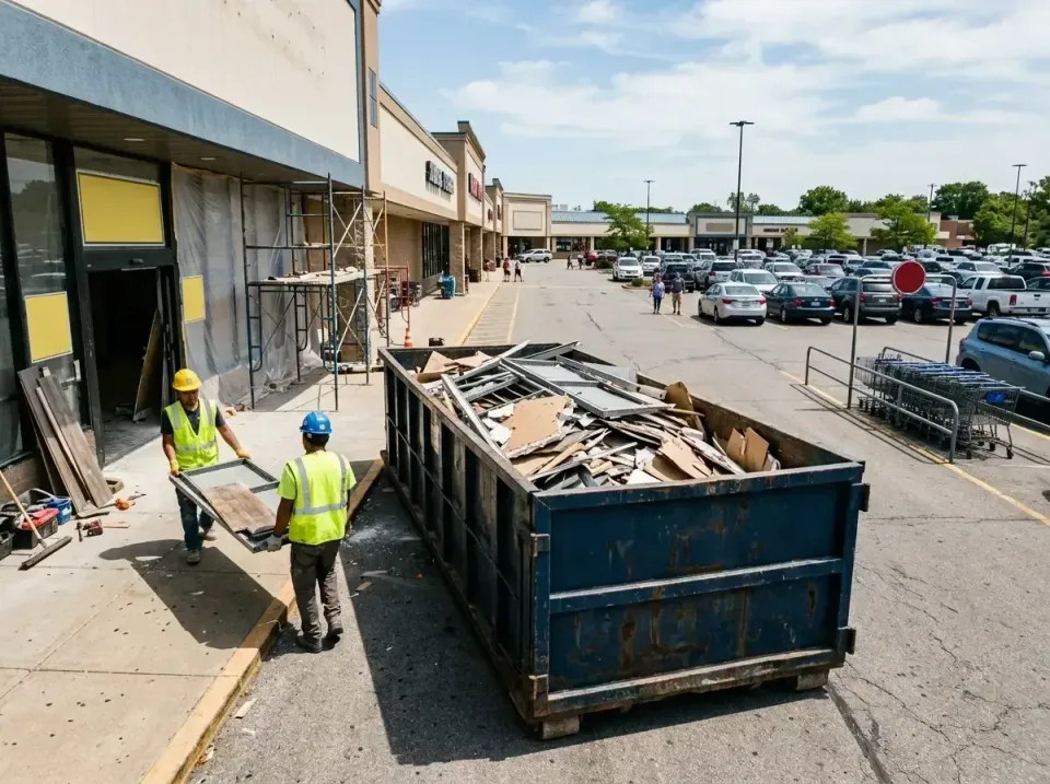 retail-store-renovation-debris-003 — frequently asked questions, Roll-off Dumpster Rentals in Lakeway, TX
